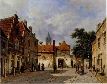 European city landscape, street landsacpe, construction, frontstore, building and architecture.027, unknow artist